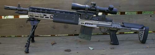 轻武器科普之M14EBR 吃鸡里的MK14原来是他
