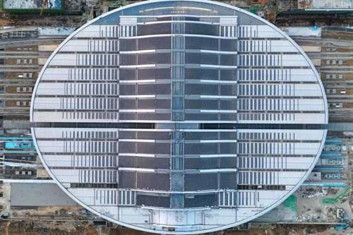 雄安 亚洲最大高铁站顺利通车