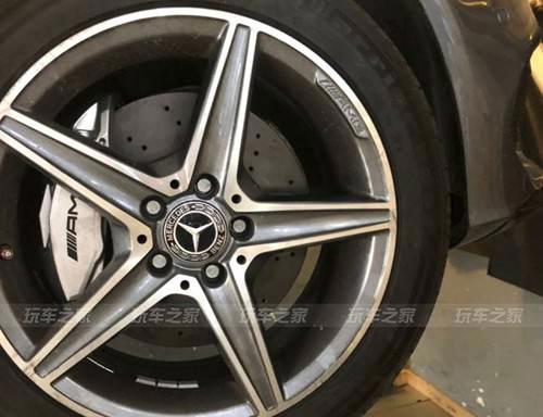 奔驰C200月光石灰改装案例标轴改起来更有颜值