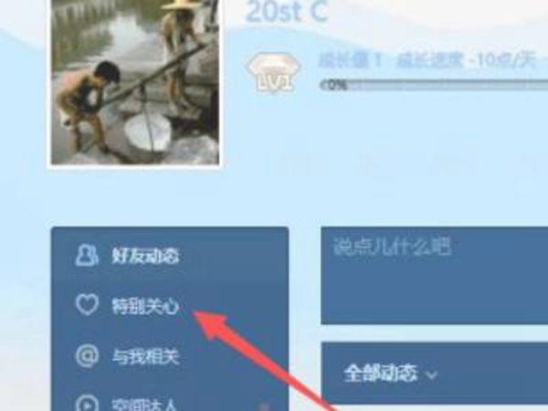 qq怎么看特别关心我的人有几个