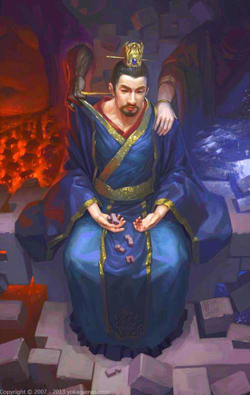 三国杀原画品鉴06 皇汉国祚 千年不息 刘协原画 空前 绝后 巅峰