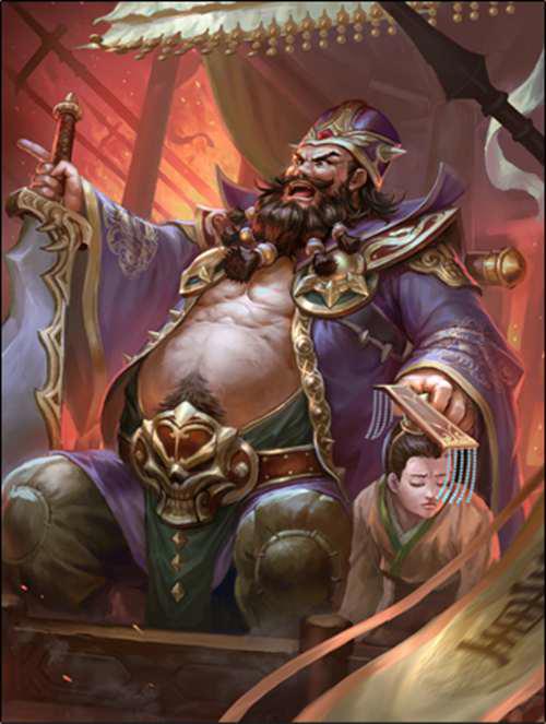 三国杀原画品鉴06 皇汉国祚 千年不息 刘协原画 空前 绝后 巅峰