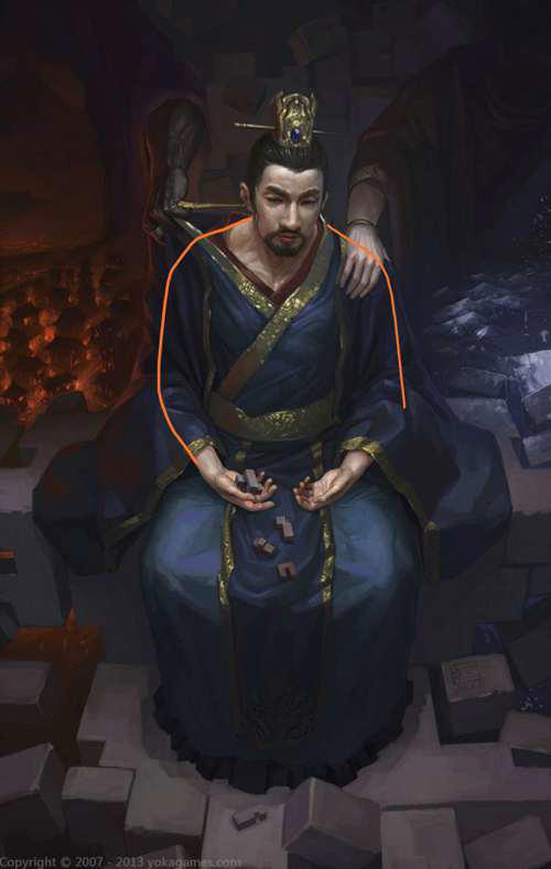 三国杀原画品鉴06 皇汉国祚 千年不息 刘协原画 空前 绝后 巅峰