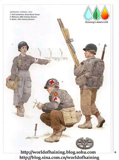 二战美军军服图册 欧洲战场