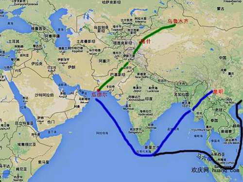 地理志 新疆 出海口 瓜德尔港