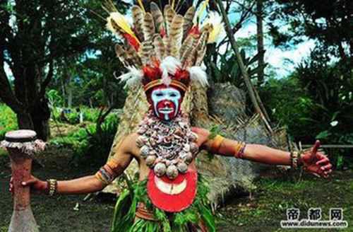 非洲原始的土著人部落纪录片