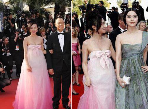 李菲儿屡次走光十分诱人