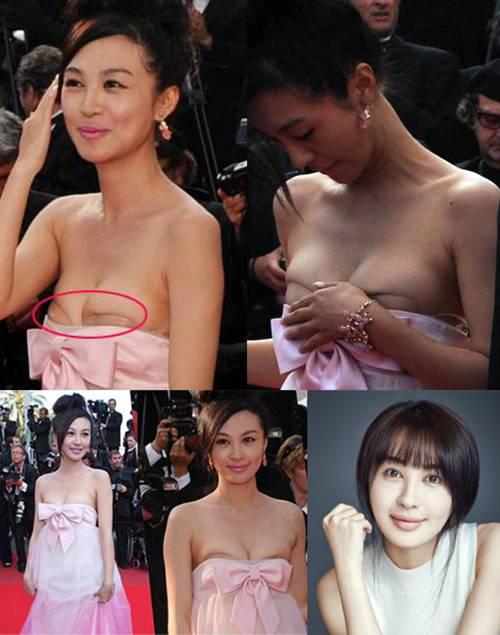 李菲儿屡次走光十分诱人