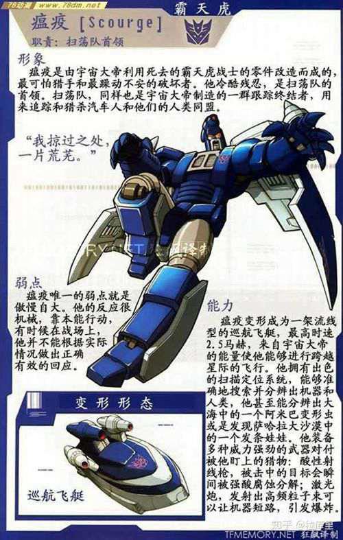 霸天虎全角色大盘点