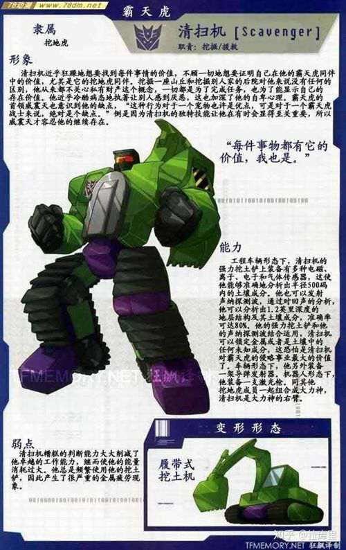 霸天虎全角色大盘点