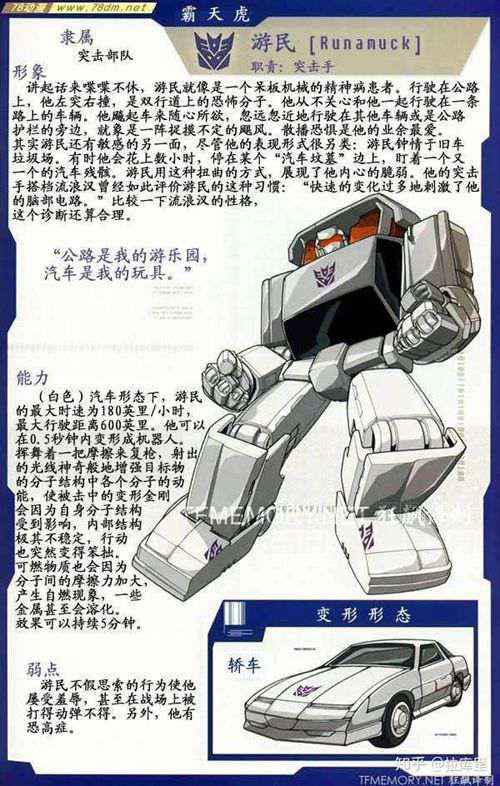 霸天虎全角色大盘点