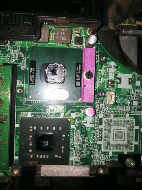 联想笔记本昭阳E43L拆机换CPU