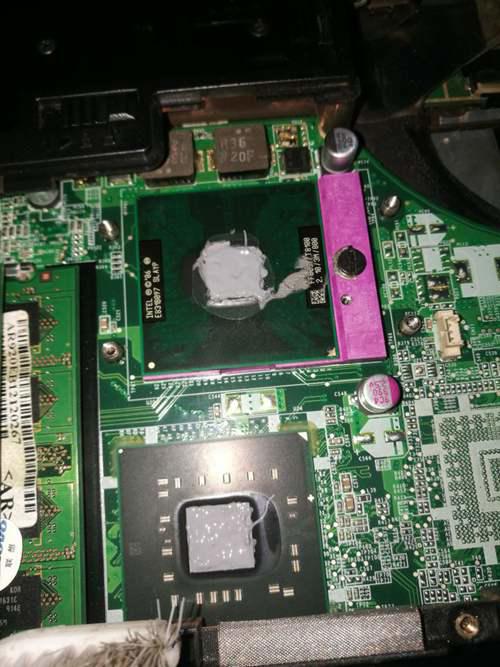 联想笔记本昭阳E43L拆机换CPU
