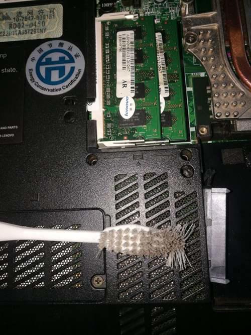 联想笔记本昭阳E43L拆机换CPU