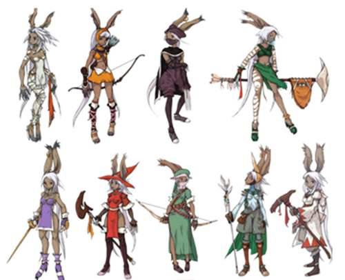 FF1450新种族Viera族个人考据