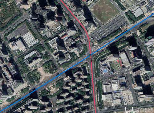 卫星图看地铁系列 杭州1号线 上