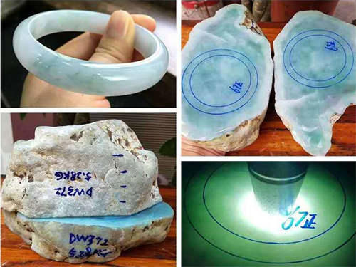 翡翠原石的三种切割方法 翡翠原石怎么切