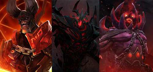 DOTA 英雄编年史 八 末日使者amp影魔amp暗影恶魔