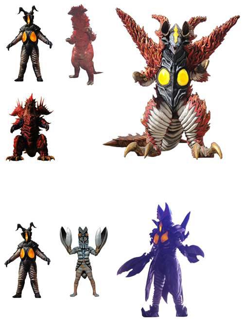 奥特曼 盘点历代合体怪兽