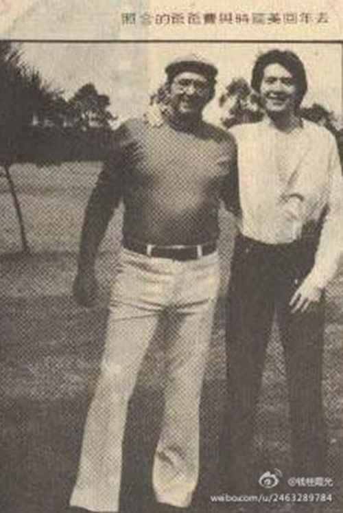 费翔是美国和中国混血父母照曝光