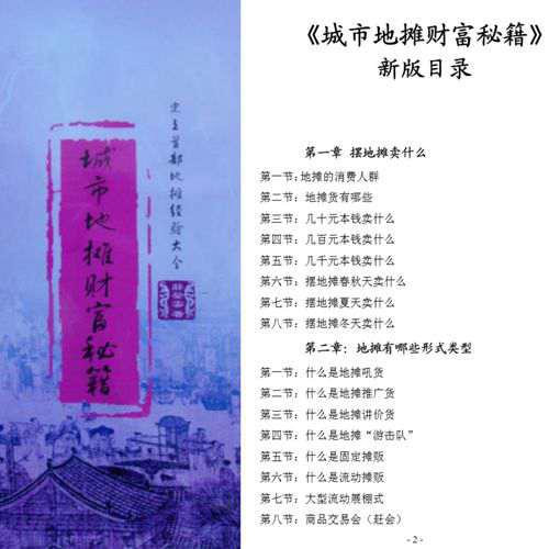 私家车摆摊攻略 附赠珍藏版 城市地摊财富秘籍