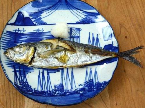 日本料理之竹荚鱼
