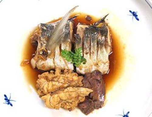 日本料理之竹荚鱼