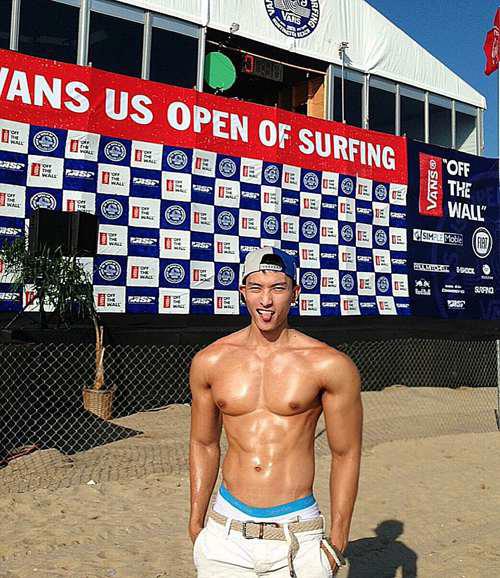 初代网红 肌肉男神 陈潭山 inschantansan