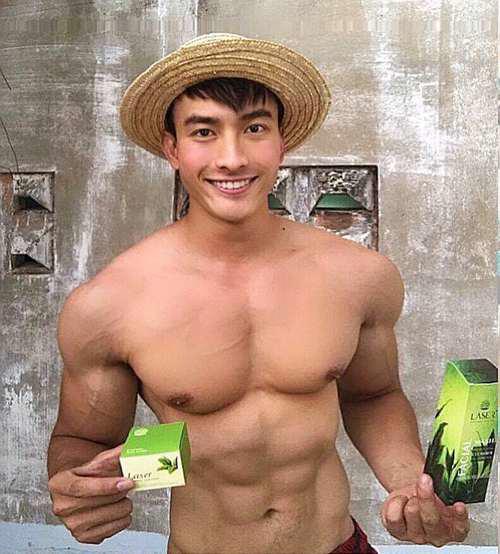 初代网红 肌肉男神 陈潭山 inschantansan