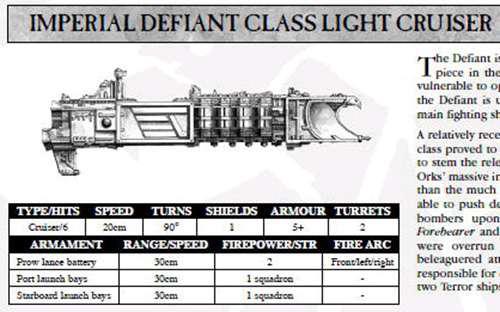 战锤K 哥特舰队 人类帝国主力战舰
