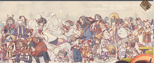 阴阳师百鬼夜行图式神录