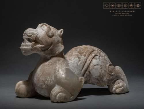 汉武帝的掌中宝－玉辟邪 汉代玉辟邪