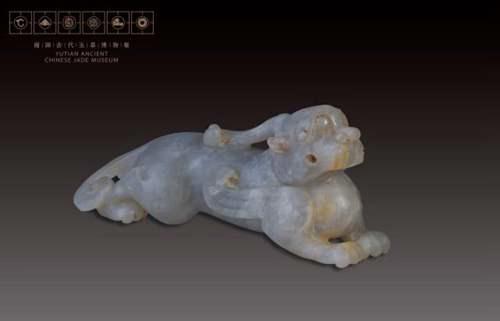 汉武帝的掌中宝－玉辟邪 汉代玉辟邪