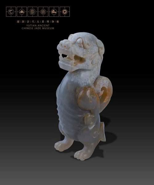 汉武帝的掌中宝－玉辟邪 汉代玉辟邪