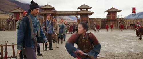 刘亦菲 花木兰 的剧照出来啦