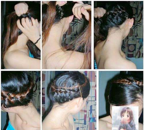 12种手法教你夏天如何盘头发