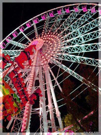 非主流摩天轮图片