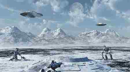 南极洲有外星人基地?