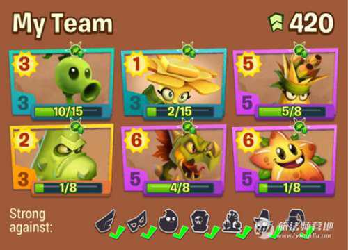 植物大战僵尸 植物全图鉴