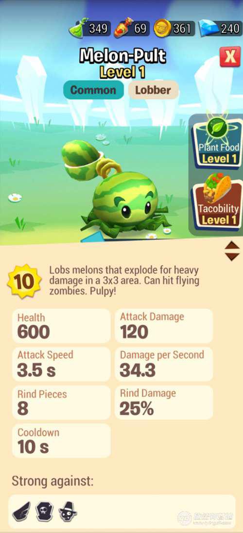 植物大战僵尸 植物全图鉴