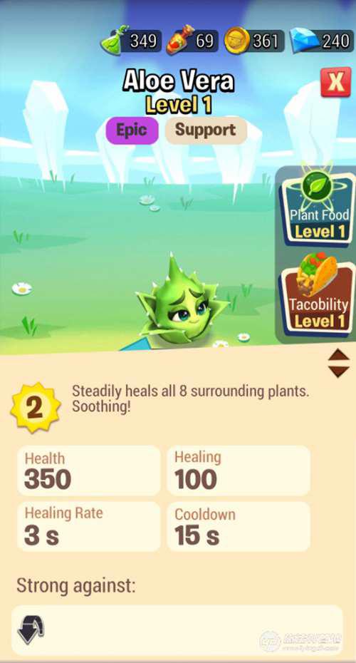 植物大战僵尸 植物全图鉴