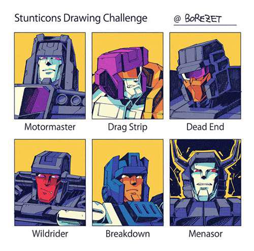 变形金刚 大人气组合金刚及其成员头像美图 值得收藏