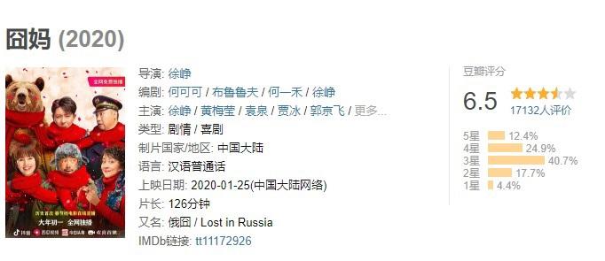 必看免费的 囧妈 豆瓣评分仅6分 到底得罪谁了