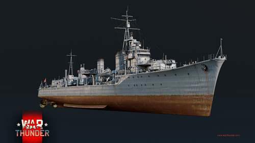 战争雷霆开发日志 岛风 号驱逐舰 势如疾风