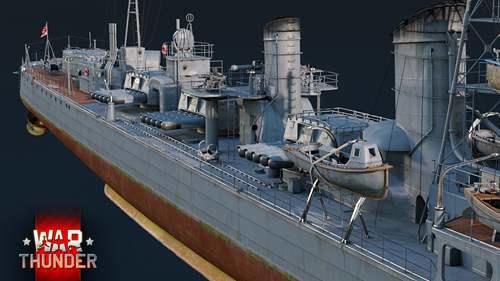 战争雷霆开发日志 岛风 号驱逐舰 势如疾风