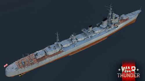 战争雷霆开发日志 岛风 号驱逐舰 势如疾风