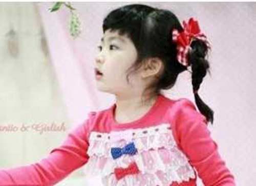 女童可爱发型大全之韩国儿童发型