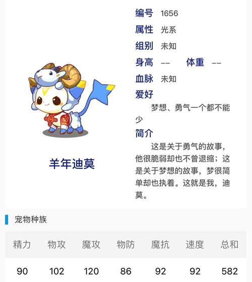 讨论 洛克王国 迪莫目前在游戏中的地位与处境