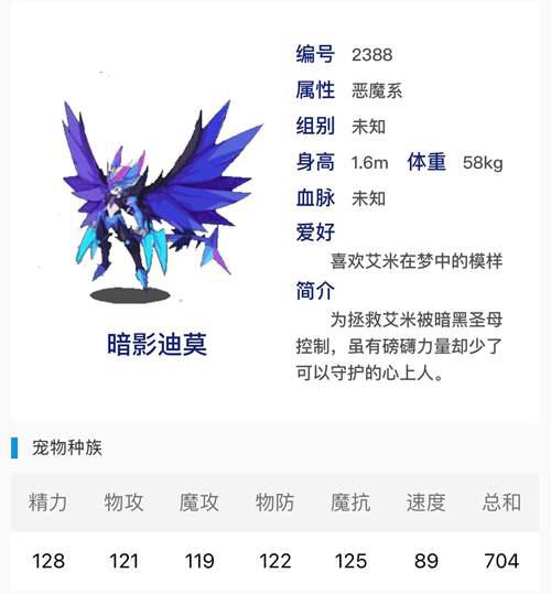讨论 洛克王国 迪莫目前在游戏中的地位与处境
