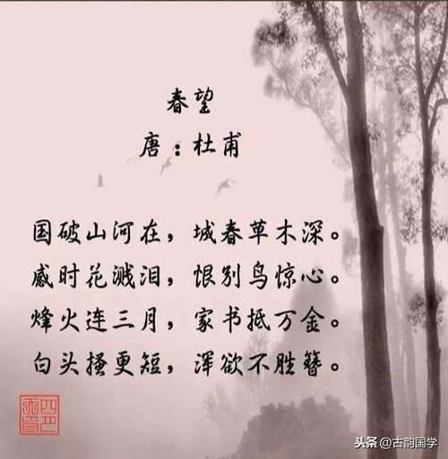 千古经典「五律」10首 经典五言律诗